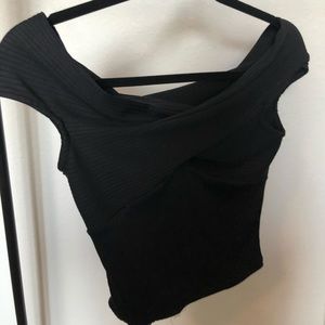 Robbed Sandy from Grease crop top